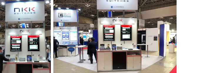 Medix2019　NKKブースの様子