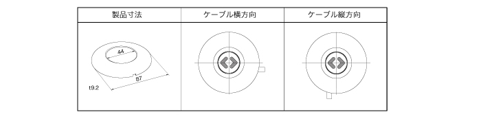 TB01シリーズ ベゼル　ユニバーサルデザイン照光式押ボタンスイッチ